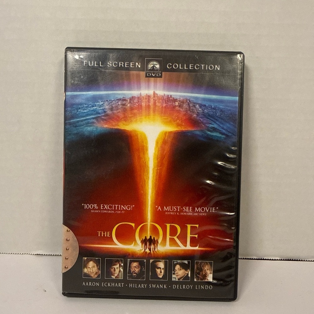 The Core (DVD, 2003) Full Screen Edition Aaron Eckhart Hilary Swank ~SavingWorld
